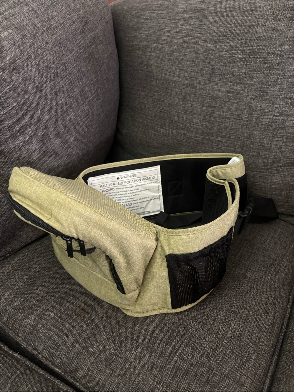 Olive Green Women’s Belt Bag — Hands-Free Organizer